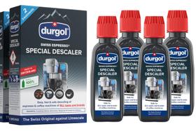 Descalcificador e descalcificador Durgol Swiss Espresso 125 ml (pacote com 4)