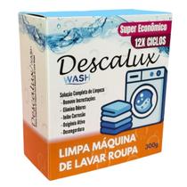 Descalux Wash 300g Limpa Máquina De Lavar Roupa Lavadora