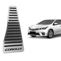 Descanso Apoio De Pé Corolla 2015-2019 Aço Inox