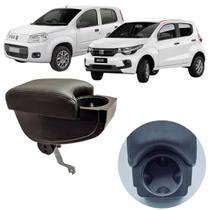 Descanso Braço Porta Copos Uno 2011 A 2020 Mobi 2017 Cinza