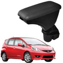 Descanso De Braço Honda Fit 2004 A 2008 Couro Tecido Apoio