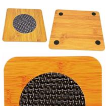 Descanso de panela estilo bambu protege sua mesa e bancada