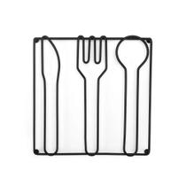 Descanso de Panela Linha Querida Preta Arthi Descanso de Panela Linha Querida Preta Arthi