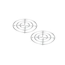 Descanso de Panela Suporte Redondo Metal Apoio Mesa 2un