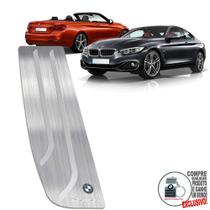 Descanso De Pé Aço Inox Bmw 430i 2013 A 2020 Prata