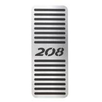 Descanso de pé aço inox Peugeot 208