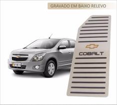 Descanso De Pé Aço Inox Premium Gm Chevrolet Cobalt