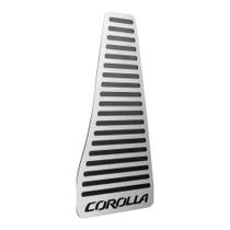 Descanso de pé aço inox Toyota Corolla 2015 a 2019