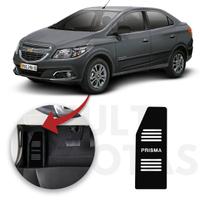 Descanso de Pé CHEVROLET PRISMA 13 a 19 Aço Escovado Preto