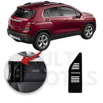 Descanso de Pé CHEVROLET TRACKER 17 a 19 Aço Escovado Preto