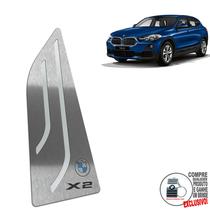 Descanso De Pé Em Aço Inox Bmw X2 2018 a 2022 Prata