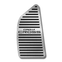 Descanso de pé em aço inox Corolla Cross Todos os Anos Descanso de pé em aço inox Corolla Cross Todos os Anos