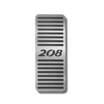 Descanso de pé em aço inox Peugeot 208 2013/... 2020