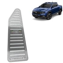 Descanso de Pé Fiat Toro Freedom 2022/... Aço Inox