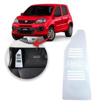 Descanso de Pé Fiat Uno 2015 a 2021 Escovado Prata