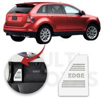 Descanso de Pé FORD EDGE 2009 a 2020 Aço Escovado Prata