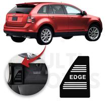 Descanso de Pé FORD EDGE 2009 a 2020 Aço Escovado Preto
