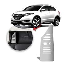 Descanso de Pé Honda HR-V 2016 a 2021 Aço Escovado Prata Descanso de Pé Honda HR-V 2016 a 2021 Aço Escovado Prata