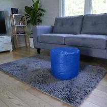 Descanso de Pé Peseira Cheia Puff Redondo Macio Ergonômico Descanso de Pé Peseira Cheia Puff Redondo Macio Ergonômico