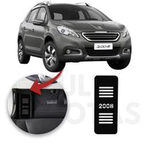 Descanso de Pé PEUGEOT 2008 2015 a 2022 Aço Escovado Preto