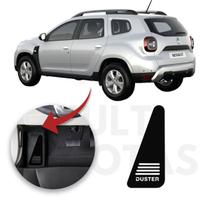 Descanso de Pé RENAULT DUSTER 2021 2022 Aço Escovado Preto