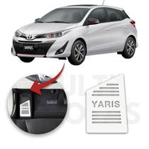 Descanso de Pé Toyota Yaris Aço Prata