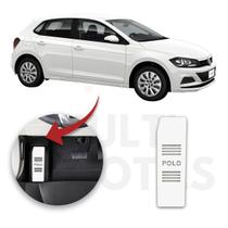 Descanso de Pé VOLKSWAGEN POLO 18 a 22 Aço Escovado Prata