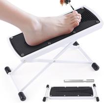 Descanso de pés para pedicure YINGJEE dobrável em 6 alturas ajustável