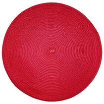 Descanso de Prato Vermelho Redondo Ø38cm - 6227 - Bono Descanso de Prato Vermelho Redondo Ø38cm - 6227 - Bono