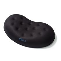 Descanso de pulso para mouse BRILA Ergonomic Memory Foam Black