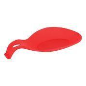 Descanso de Silicone para Talheres Vermelho Livre de BPA 19,5 cm UNYHOME.