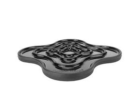 Descanso de Silicone Tupperware Preto para Panelas Quentes