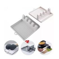 Descanso de Utensílios de Cozinha - Praticidade e Organização com Cores Sortidas