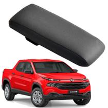 Descanso Fiat Toro 2016 A 2021 Encosto Apoio De Braço Luxo Couro material sintético e Tecido