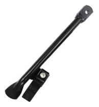 Descanso lateral com borracha titan150 2005 2006 2007 2008