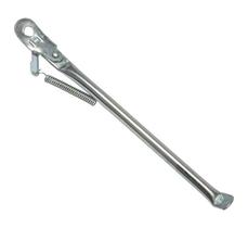 Descanso Lateral De Pé Cor Prata Para Bikes Aro 24