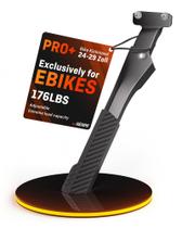 Descanso lateral para bicicleta HENMI 24-29" para e-bike, estável, suporta até 80 kg