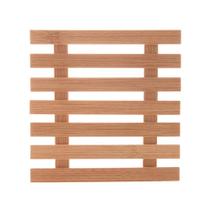 Descanso p/panela lyor 17x17 cm bambu 1648 Descanso p/panela lyor 17x17 cm bambu 1648