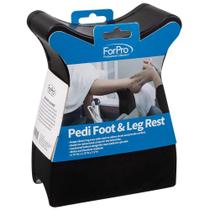 Descanso para pés e pernas ForPro Professional Collection Pedi Black