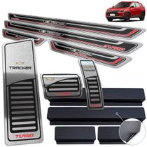 Descanso Pedaleira Aut Soleira Tracker Turbo 2020 2022 Preto