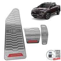 Descanso + Pedaleira Automático Fiat Toro Volcano 2022/...