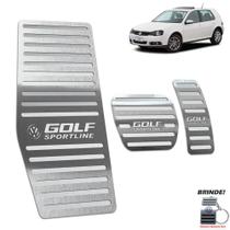 Descanso Pedaleira Automático Golf Sportline Até 2014 Prata