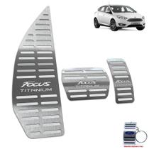 Descanso + Pedaleira Ford Focus Titanium 2011 A 2020 Prata - JR PARTS