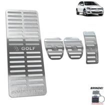 Descanso + Pedaleira Manual Golf Comfortline Prata