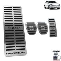 Descanso + Pedaleira Manual Golf Comfortline Preto