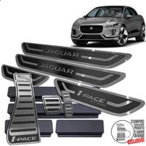 Descanso Pedaleira Soleira Jaguar I-Pace 2019 A 2021 Preto