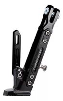 Descanso Pezinho Cavalete Lateral Regulavel Moto Universal Preto Descanso Pezinho Cavalete Lateral Regulavel Moto Universal Preto