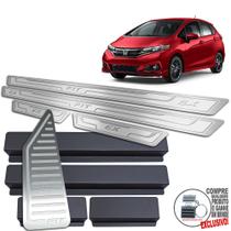 Descanso + Soleira Alto Relevo Honda Fit Ex 2018 A 2021