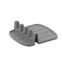 Descanso Suporte Apoio De Utensílios Colheres Talheres De Silicone Grey