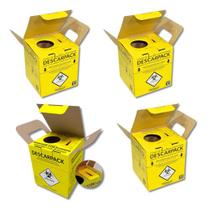 Descarpack 1,5 Caixa Coletora Material Perfurocortante 4 Uni Descarpack 1,5 Caixa Coletora Material Perfurocortante 4 Uni